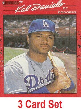 Kal Daniels Baseball Card Collection